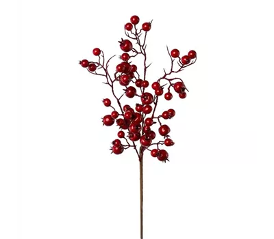 Beerenzweig 41cm rot