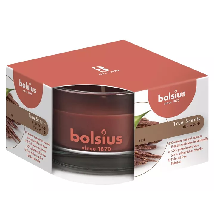 Bolsius Duftkerze flach 50 / 80 mm