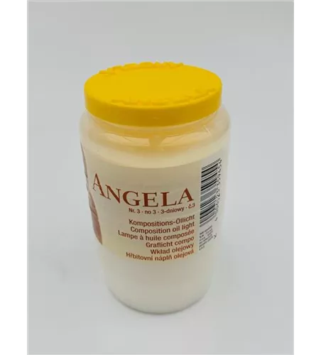 Grablicht Angela KÖ Nr3 Weiß