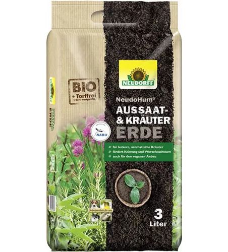 Neudohum Aussaat - Kräutererde 3L