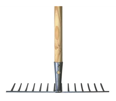 Gartenrechen 14 Zinken mit Gerätestiel Gartenrechen 14 Zinken mit Gerätestiel