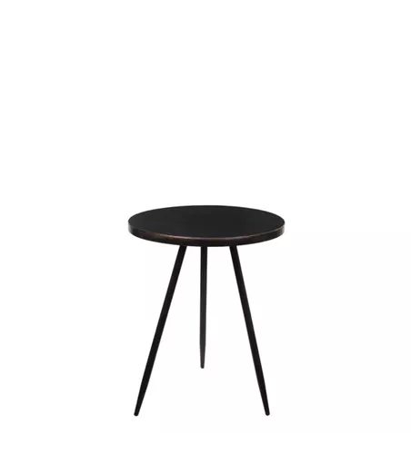 Kent Tisch rund schwarz h51,5 x d40cm