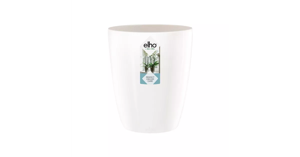 Elho Brussels Diamond Orchideentopf - Hochformat 12.5x15cm In Rosa/Kirschrot