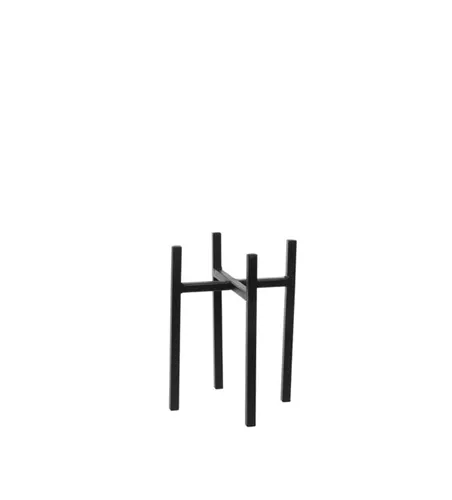 Ascot Plant Ständer schwarz 16,5 x 16,5 x 25cm Ascot Plant Ständer schwarz 16,5 x 16,5 x 25cm