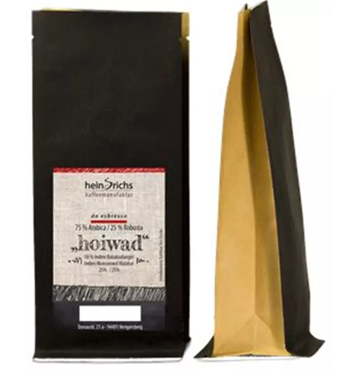 75 % Arabica und kimd vo Indien, 25 % Canephora 75 % Arabica und kimd vo Indien, 25 % Canephora