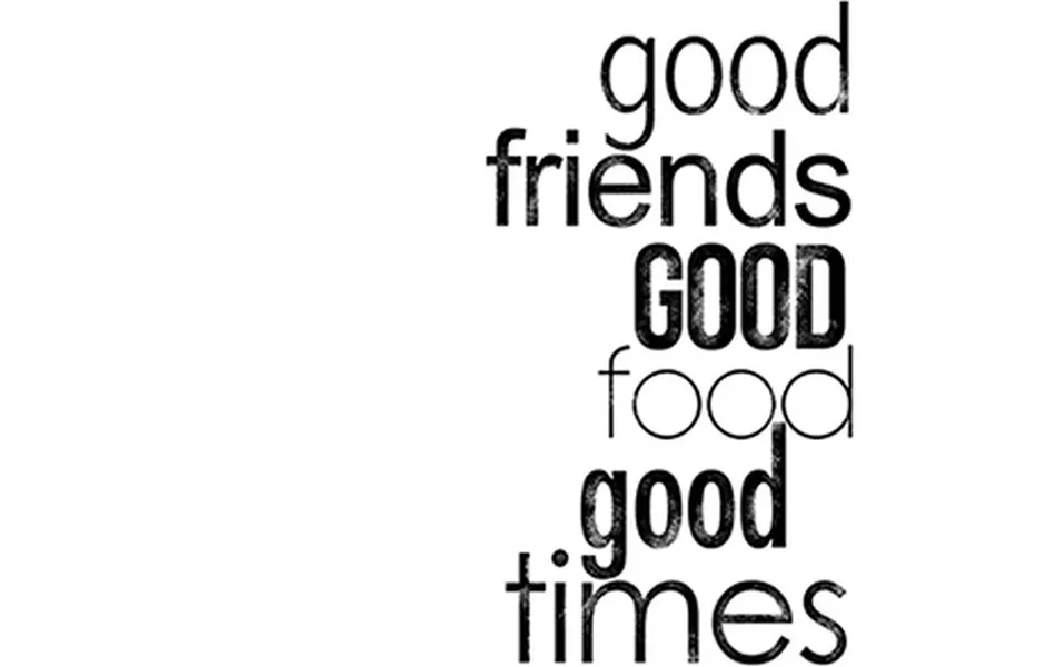 Servietten "Good Friends"