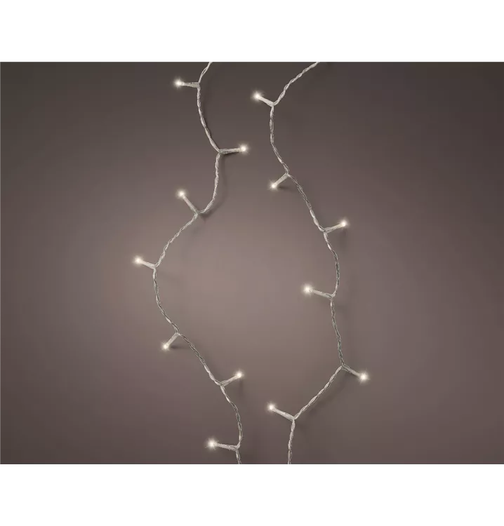 Länge: 1800cm / Kabel: transparent / mit Timer