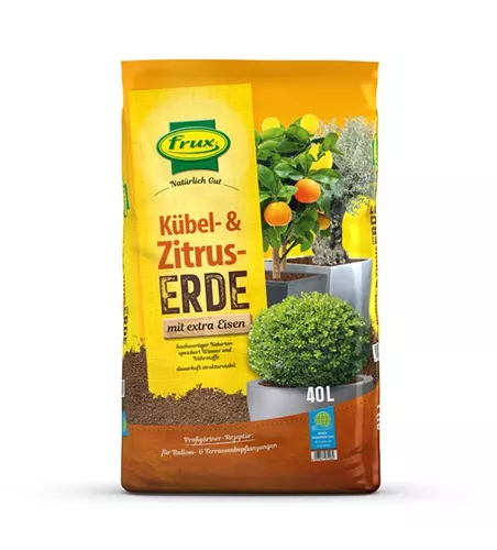 Kübelpflanzen + Zitruserde 40L
