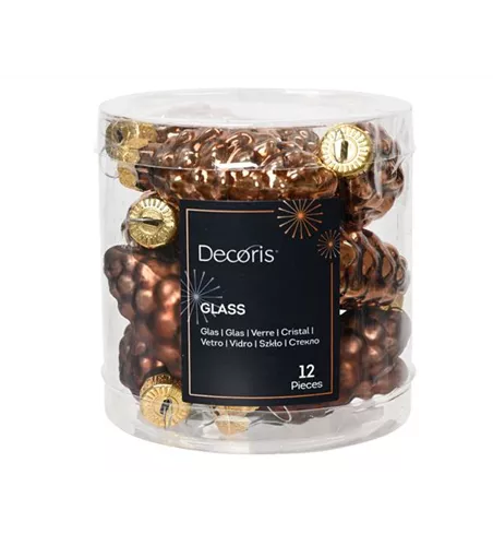 Zapfen Glas 6cm espresso