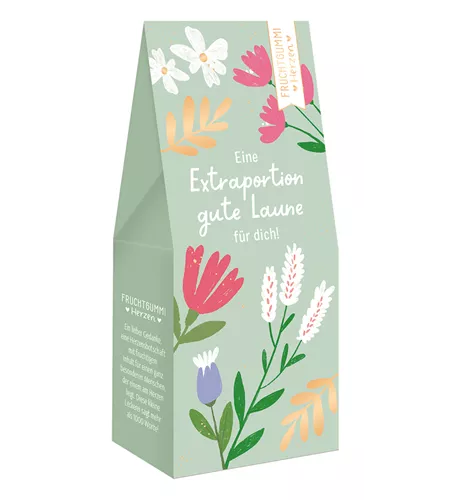 Fruchtgummi 70g ´Eine Extraportion gute Laune´ Fruchtgummi 70g ´Eine Extraportion gute Laune´